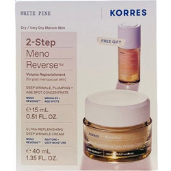 Korres White Pine 2-Step Meno Reverse Set for Dry Skin