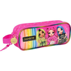 Safta Rainbow High Κασετίνα Βαρελάκι Φούξια 812220513