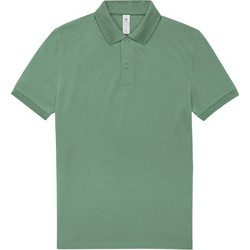 B&C Collection Ανδρική Μπλούζα Polo Κοντομάνικη Amalfi Green PU426
