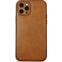 Bodycell Prestige Leather Back Cover Brown (iPhone 11 Pro)
