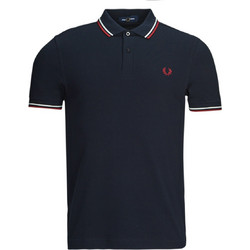 Fred Perry Ανδρική Μπλούζα Polo Κοντομάνικη Navy Μπλε M3600-T55