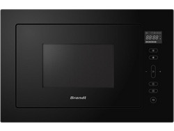 Brandt BMG2120B Εντοιχιζόμενος Φούρνος Μικροκυμάτων με Grill 25lt Μαύρος