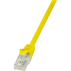 LogiLink U/UTP Cat.5e Καλώδιο Δικτύου Ethernet 0.25m Yellow CP1017U