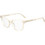 Moschino MOS595 5X2 Γυναικείος Σκελετός Γυαλιών Οράσεως Κοκάλινος Άσπρος