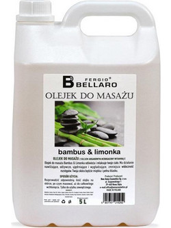 Habys Bamboo & Lime Argan Oil για Μασάζ 5lt