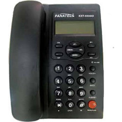 KXT5500ID Ενσύρματο Τηλέφωνο με Ανοιχτή Ακρόαση Μαύρο