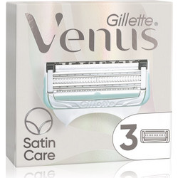 Gillette Venus Satin Care Γυναικεία Ανταλλακτικά Ξυραφάκια με 2 Λεπίδες 3τμχ