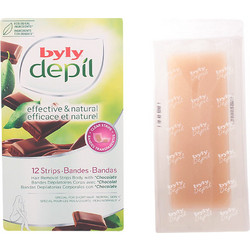 Byly Depil Chocolate Ταινίες Αποτρίχωσης για Σώμα 12τμχ