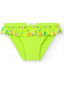 Boboli Βρεφικό Μαγιό για Κορίτσι Lime 808084-4653