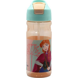 Gim Frozen Παιδικό Παγούρι Πλαστικό BPA Free Μπεζ 500ml