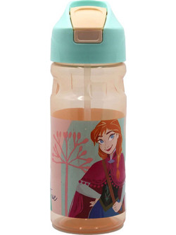 Gim Frozen Παιδικό Παγούρι Πλαστικό BPA Free Μπεζ 500ml