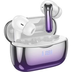 Hoco EQ16 Ακουστικά Bluetooth In Ear Purple