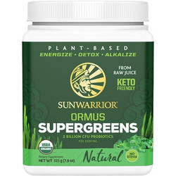 Sunwarrior Ormus Supergreens Unflavored 225gr