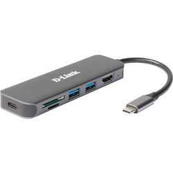 D-Link DUB-2327 USB-C Docking Station με HDMI 4K PD