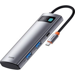 Baseus Metal Gleam USB-C Docking Station με HDMI 4K PD