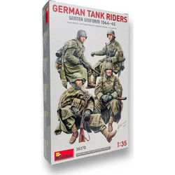 MiniArt German Tank Riders Winter Uniform 1944-45 Πλαστικό Φιγούρα Μοντελισμού 1:35