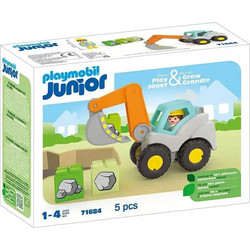 Playmobil Junior Φορτωτής Εκσκαφέας για 1-4 Ετών 71684