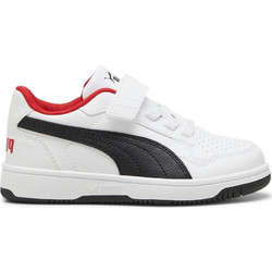 Puma Παιδικά Sneakers Λευκά Μαύρα 398995-08