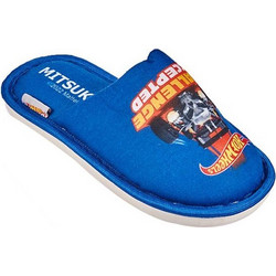 Mitsuko Hot Wheels Χειμερινές Παιδικές Παντόφλες για Αγόρια Royal Blue WS04250C