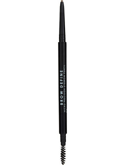 MUA Brow Define Micro With Blending Brush Light Brown Μολύβι Φρυδιών 1.5gr