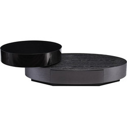 Woodwell Τραπεζάκι Σαλονιού Boni Ξύλινο Μ124xΠ70xΥ39cm Ε7692,1