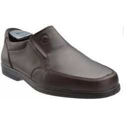 Aeropelma Ανδρικά Μοκασίνια Loafers Δερμάτινα Καφέ 375