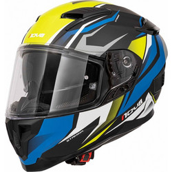 Nova Roadrider FF938 Stamina Matt Blue Yellow Grey Κράνος Μηχανής Full Face