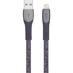 Rivacase PS6101 Braided USB-A to Lightning Cable 1.2m Grey PS6101GR12