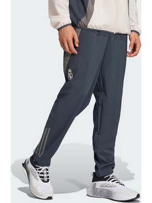 Adidas Real Madrid Tiro 24 Competition Presentation Ανδρικό Παντελόνι Φόρμας με Λάστιχο Ανθρακί IT5129