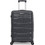 Amber AM1014 Βαλίτσα Μεσαία 65x44x24cm με 4 Ρόδες Ανθρακί
