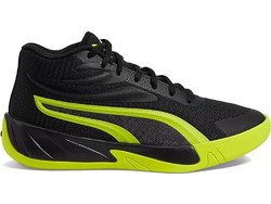 Puma Court Pro Παιδικά Αθλητικά Παπούτσια για Μπάσκετ Lime Μαύρα 310842-03