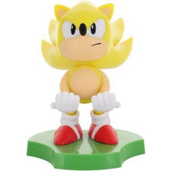 EXG Cable Guys HDHMSG400608 SEGA Super Sonic The Hedgehog Βάση Κινητού για Γραφείο Πολύχρωμη