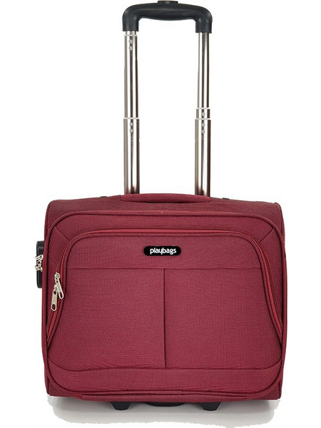 Playbags Collection TR2206 Βαλίτσα Καμπίνας 40x35x18cm με 2 Ρόδες Μπορντό