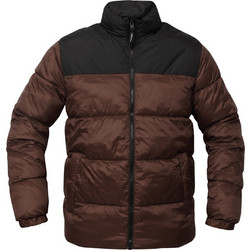 Jack & Jones Ανδρικό Μπουφάν Χειμωνιάτικο Puffer Σοκολατί Μαύρο 12235860