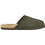 UGG Scuff Δερμάτινες Χειμερινές Ανδρικές Παντόφλες με Γούνα Χακί 1101111-FRSN