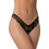 Milena By Paris Γυναικείο Sexy Brazil με Δαντέλα Μαύρο 8391