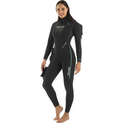 Seac Sub Semidry Space Dry Γυναικεία Ολόσωμη Στολή Κατάδυσης Neoprene για Αυτόνομη Κατάδυση 7mm