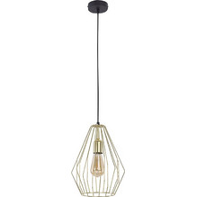 TK Lighting Brylant Κρεμαστό Φωτιστικό Οροφής Μονόφωτο Χρυσό 2788