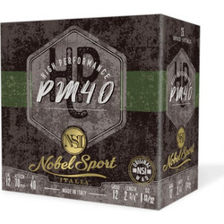 Nobel Sport Pm40 Φυσίγγια Διασποράς 12Cal 70mm 40gr 25τμχ