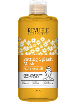 Revuele Patting Splash Fruit Cocktail Κρεμώδης Μάσκα Προσώπου για Ενυδάτωση 250ml