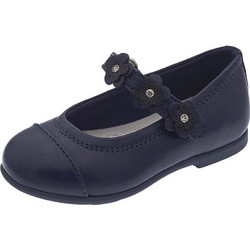 Chicco Παιδικές Μπαλαρίνες Δερμάτινες με Σκρατς Navy Μπλε 72121-800