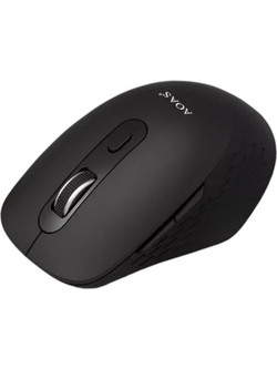 AOAS 654832 Ασύρματο Ποντίκι Black