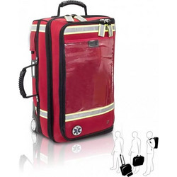 Elite Bags Emerair's Trolley Τσάντα Πρώτων Βοηθειών Κόκκινη