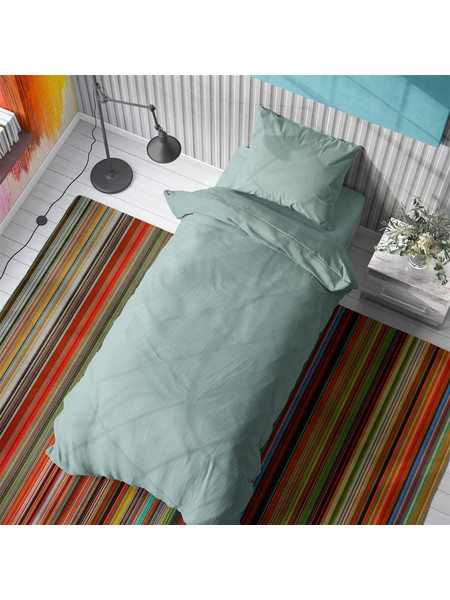 Dimcol Σεντόνι Μονό Βαμβακερό 160x240 Solid 497 Aqua
