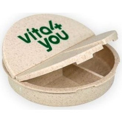 Vita4you Θήκη Χαπιών 3 Θέσεων Μπεζ