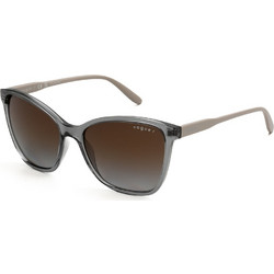 Vogue VO5520S 3099T5 Γυναικεία Γυαλιά Ηλίου Πεταλούδα Κοκάλινα Γκρι με Καφέ Φακό