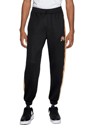 Fubu Varsity Ανδρικό Παντελόνι Φόρμας με Λάστιχο Μαύρο FM213-006