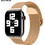 Sonique Milanese Classic Λουράκι Μεταλλικό Gold (Apple Watch 42 / 44 / 45 / 49mm)