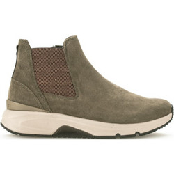 Gabor Γυναικεία Μποτάκια Chelsea Suede Χακί 96881-33