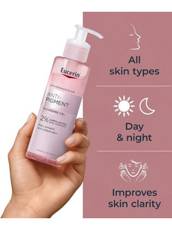 Eucerin Anti-Pigment Ενυδατικό Gel Καθαρισμού Προσώπου 400ml